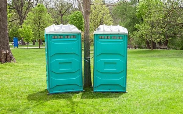 long-term porta the portable restroom will be cleaned on a regular basis depending on the rental agreement, and the cleaning schedule can be customized to suit your specific needs